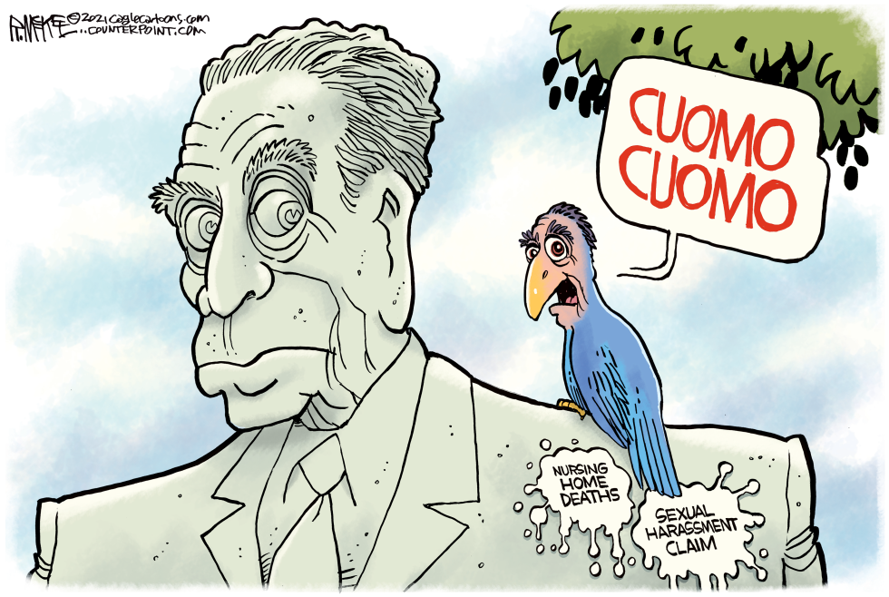 CUOMO TARNISHED by Rick McKee