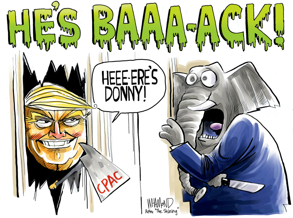 Trump goes to CPAC