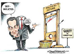 FRENCH EX-PREZ SARKOZY GUILTY by Dave Granlund