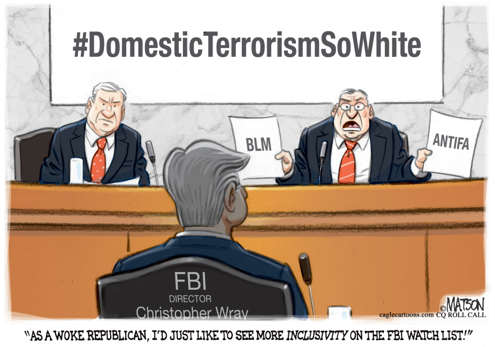 FBI Domestic Terrorism Watch List Lacks Diversity