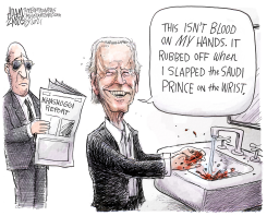 KHASHOGGI REPORT by Adam Zyglis