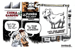 HATE CRIME AGAINST ASIAN-AMERICASNS by Jimmy Margulies
