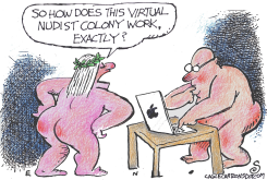 VIRTUAL NUDISM by Randall Enos