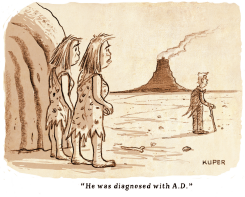 DIAGNOSED WITH A.D by Peter Kuper