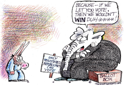 GOP SKULDUGGERY by Randall Enos