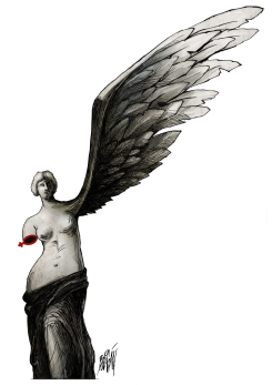 GENDER VIOLENCE by Angel Boligan