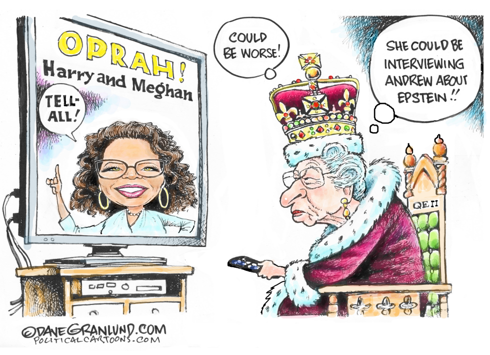 Harry Meghan and Oprah