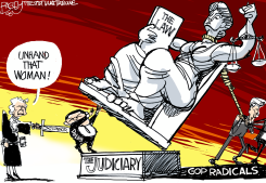 OCONNOR SPEAKS FOR JUSTICE by Pat Bagley