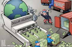 DOLLAR HEGEMONY by Luojie