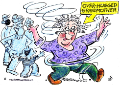 RELAXED COVID RESTRICTIONS by Randall Enos