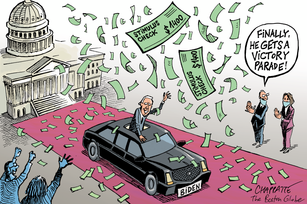 Biden passes $1,9 trillion relief plan