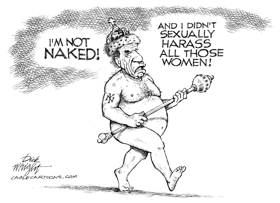 King Cuomo Naked