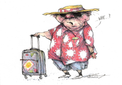 COVID TRAVELLER by Dale Cummings