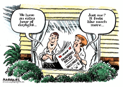 EXTRA HOUR OF DAYLIGHT by Jimmy Margulies