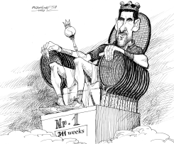 ON TENNIS THRONE by Petar Pismestrovic