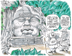 GOP DISCOVERS DEFICITS by John Darkow