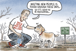WE'VE BEEN VACCINATED  by Jeff Koterba