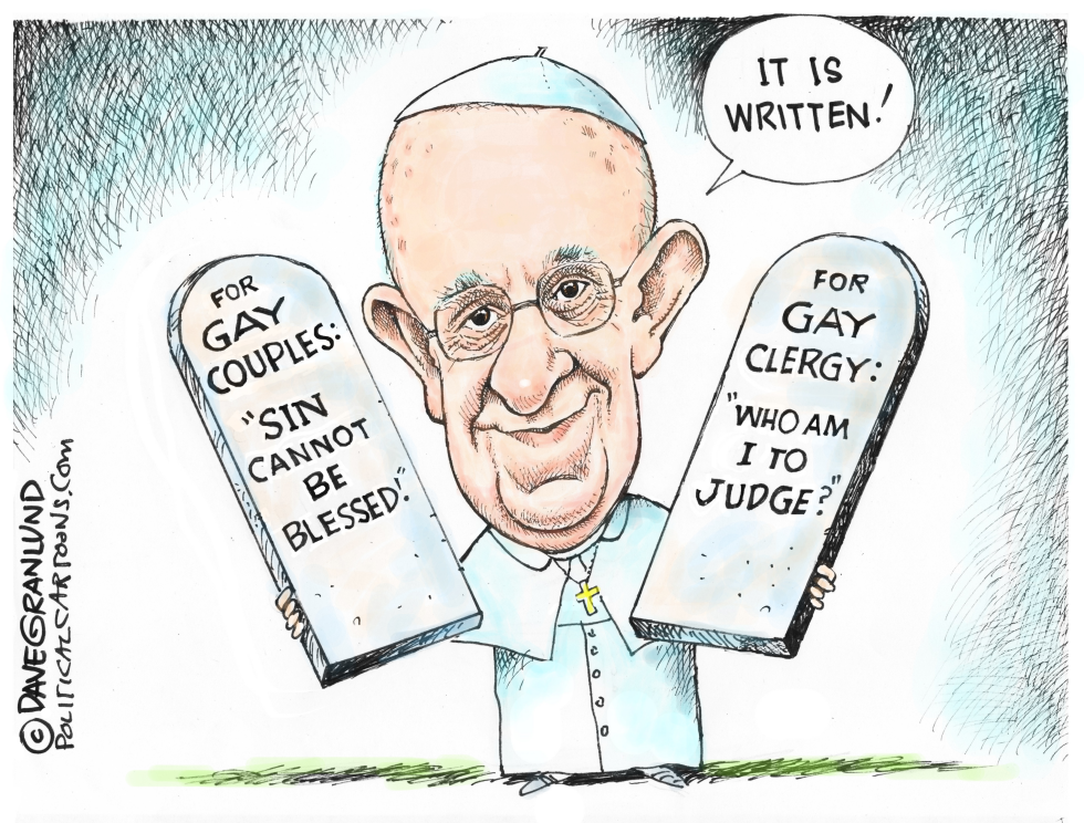 Pope and Gay sins