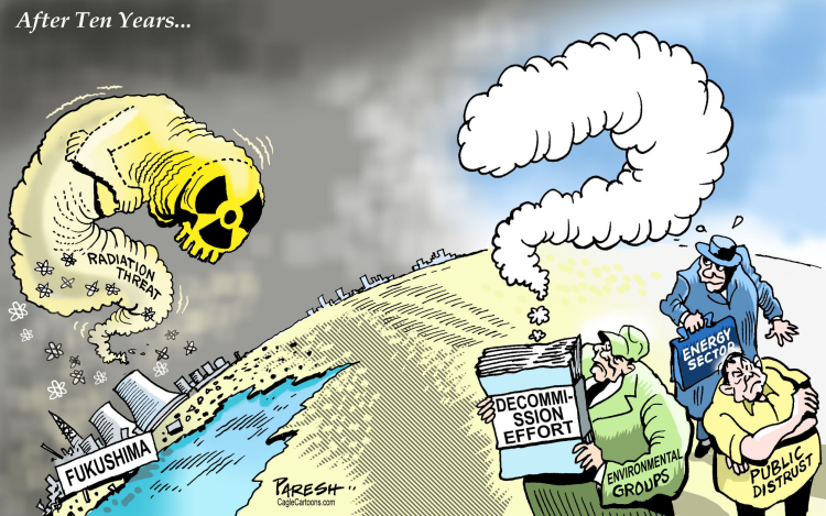 Nuclear Power Plant Cartoon