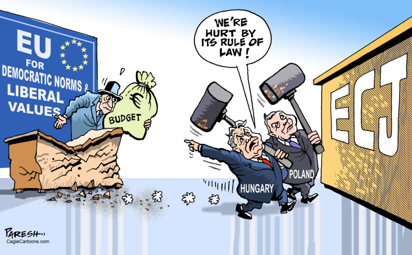 Poland and Hungary at ECJ