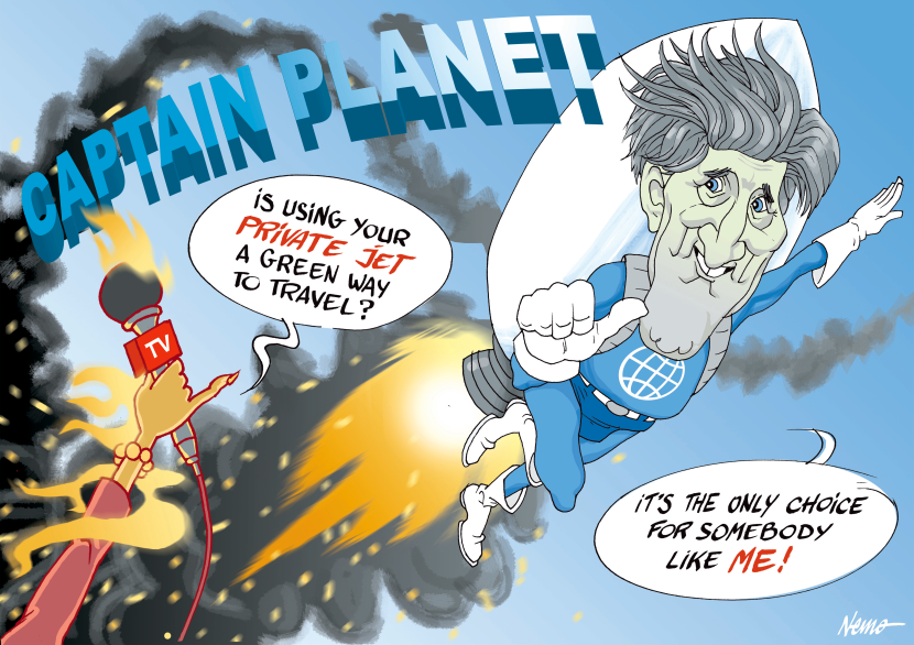 Captain Planet john kerry