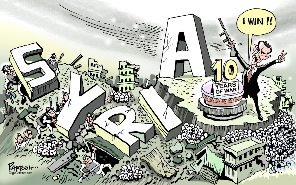Syrian war ten years