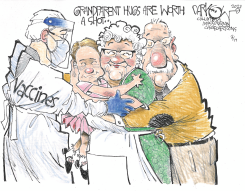 GRANDPARENT HUGS by John Darkow
