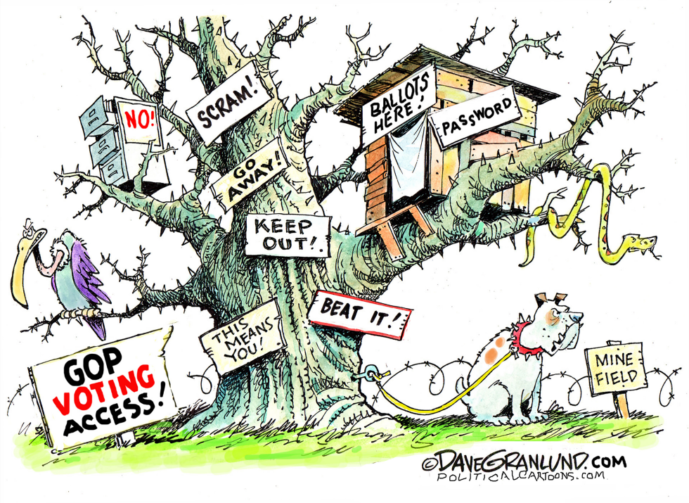 GOP voter supression effort