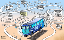 EU IN VACCINE MESS by Paresh Nath