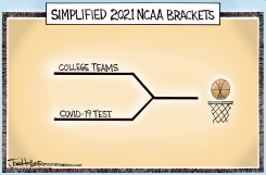 NCAA BRACKETS by Joe Heller