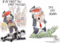 CAPITOL RIOTERS by Pat Bagley