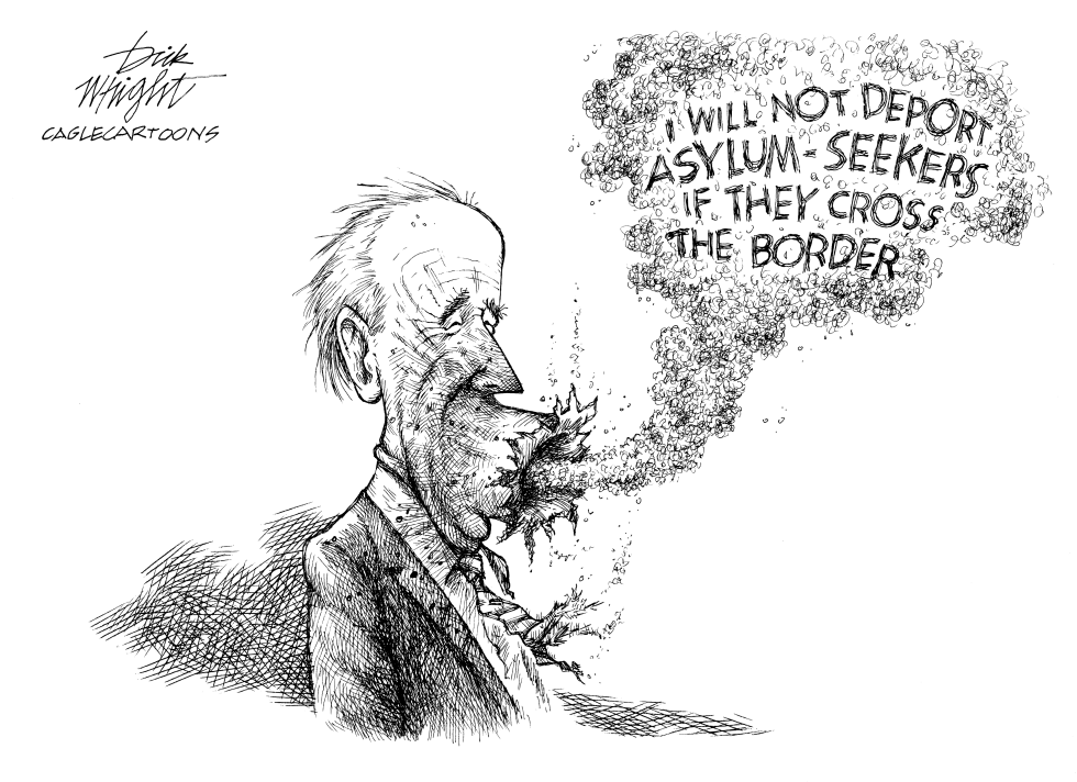 Biden's word's come back to bite him.