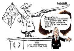SENATE FILIBUSTER by Jimmy Margulies