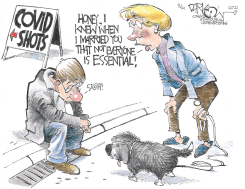 NON-ESSENTIAL WORKERS by John Darkow