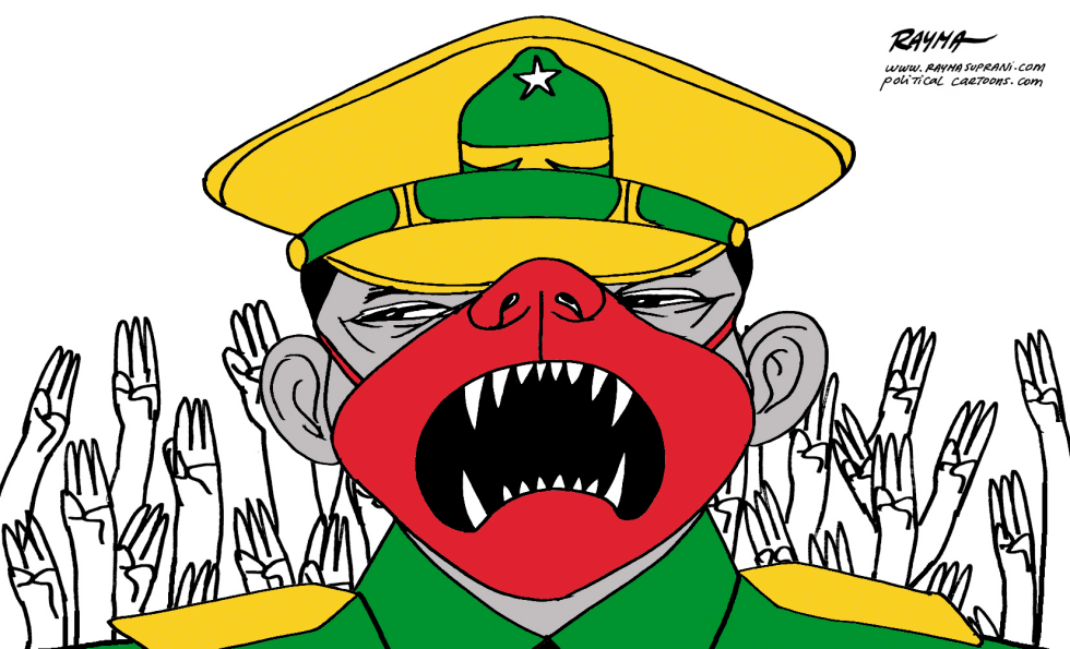 Birmania Represión