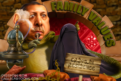 ERDOGAN FAMILY VALUES by Bart van Leeuwen