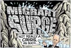 MIGRANT CRISIS by Monte Wolverton