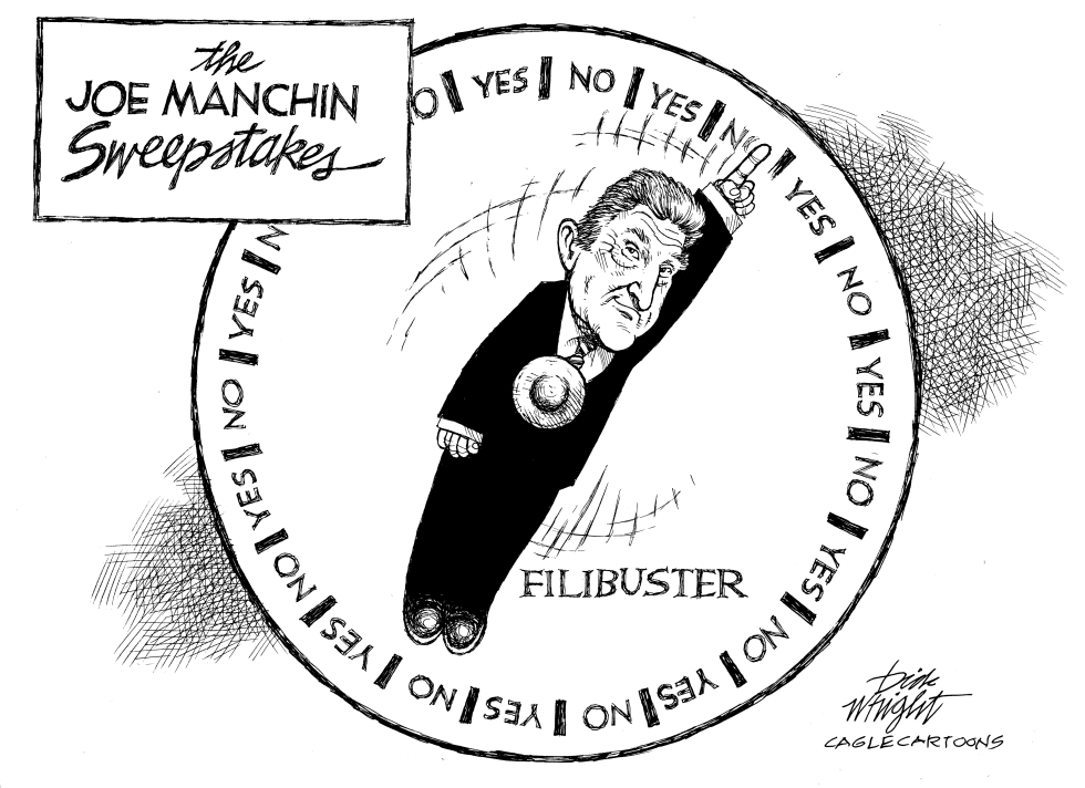 Joe Manchin holds the cards