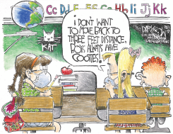 THREE FOOT DISTANCE by John Darkow