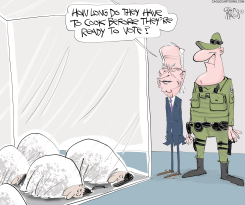 BIDEN'S IMMIGRANT VOTERS by Gary McCoy
