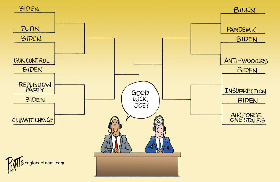 Good luck Joe - March Madness