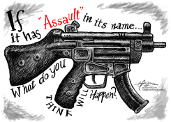 GUN VIOLENCE by Guy Parsons