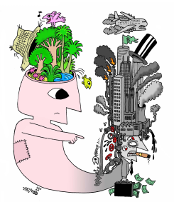 ENDLESS GREED OF THE 1 PER CENT by Stephane Peray