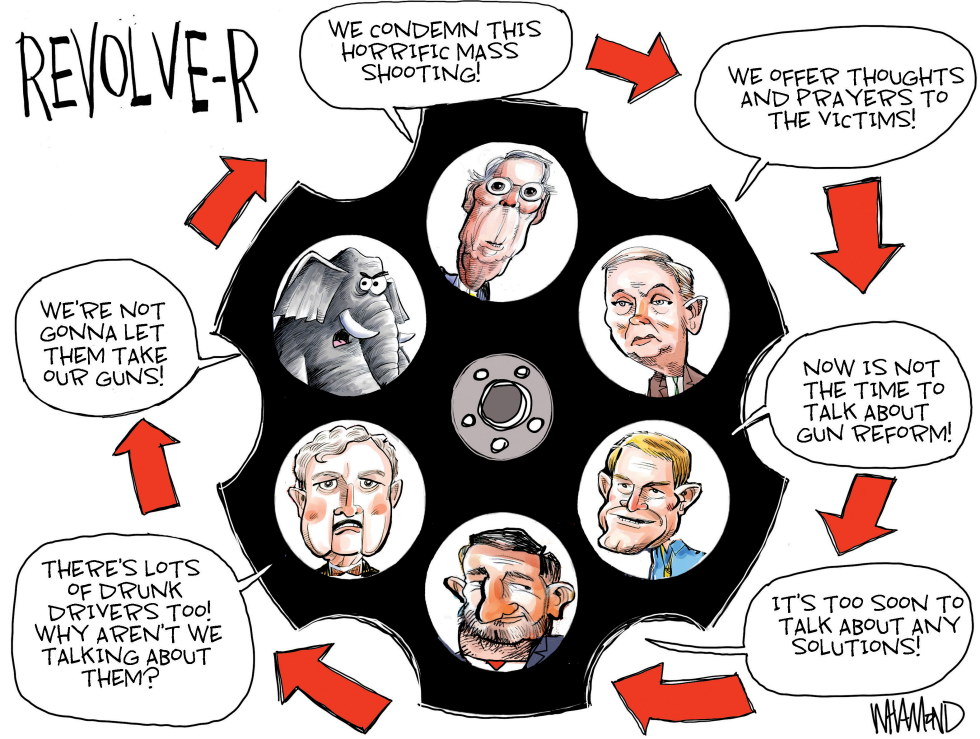 Mass Shooting Revolver