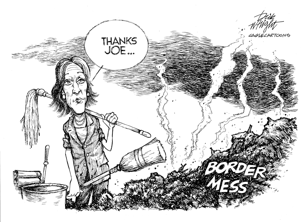 Kamala Joe's Clean-Up Lady