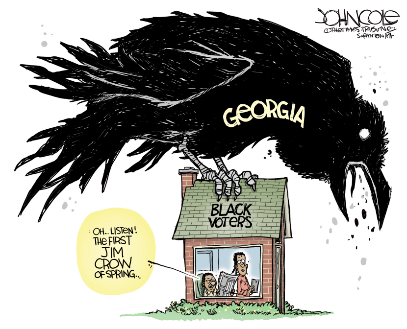 First Jim Crow of spring