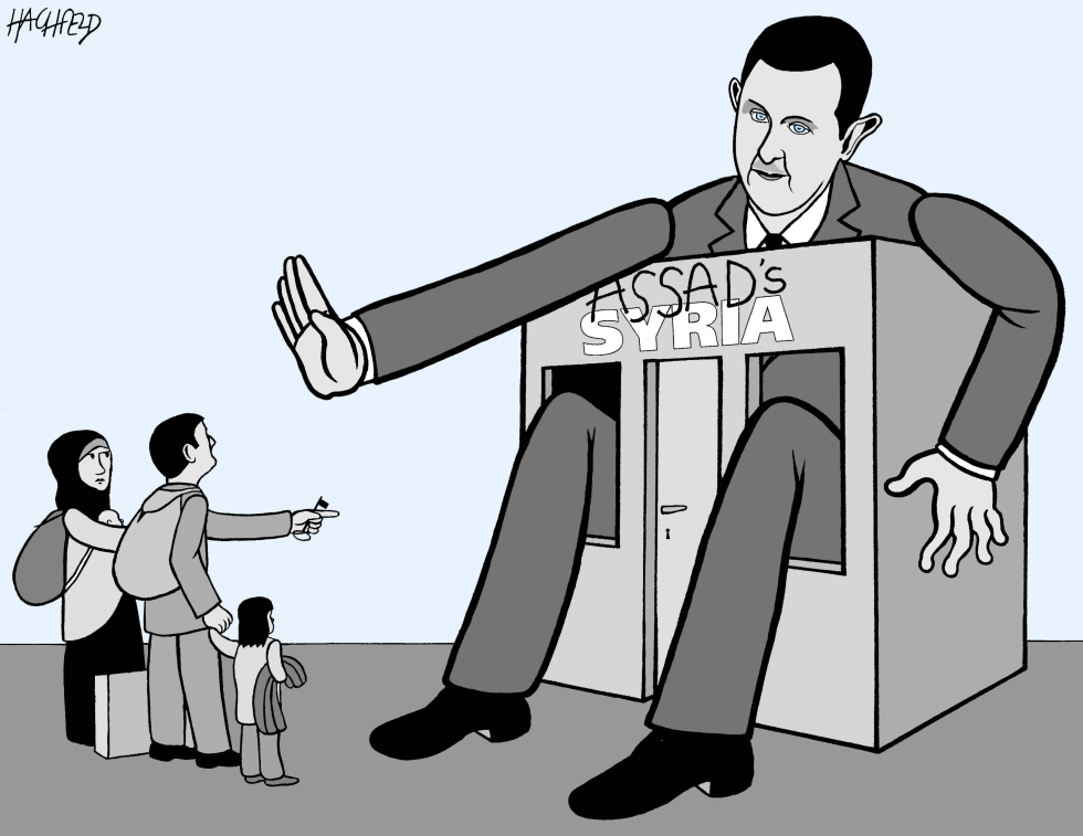 Syrians returning home