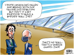 BORDER GUARD by Dave Whamond