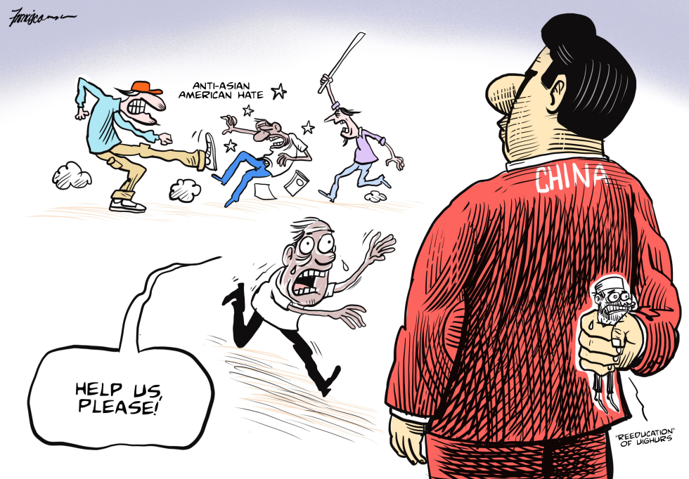 Anti-Asian sentiments in the US and China\'s Uighers