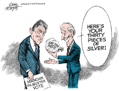 BIDEN BRIBES MANCHIN by Dick Wright